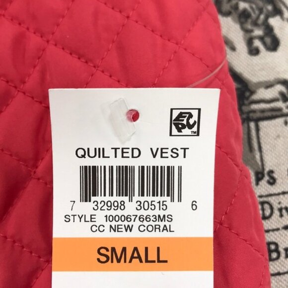 Charter Club Quilted Stand-Collar Vest - Picture 5 of 6